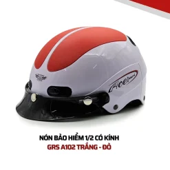Mũ bảo hiểm nửa đầu GRS HELMETS A102 có lưỡi trai