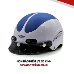 Mũ bảo hiểm nửa đầu GRS HELMETS A102 có lưỡi trai