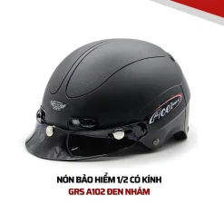 Mũ bảo hiểm nửa đầu GRS HELMETS A102 có lưỡi trai