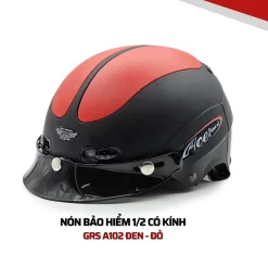 Mũ bảo hiểm nửa đầu GRS HELMETS A102 có lưỡi trai
