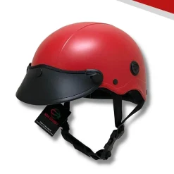 Mũ bảo hiểm nửa đầu Camry có lỗ thông gió, lưỡi trai