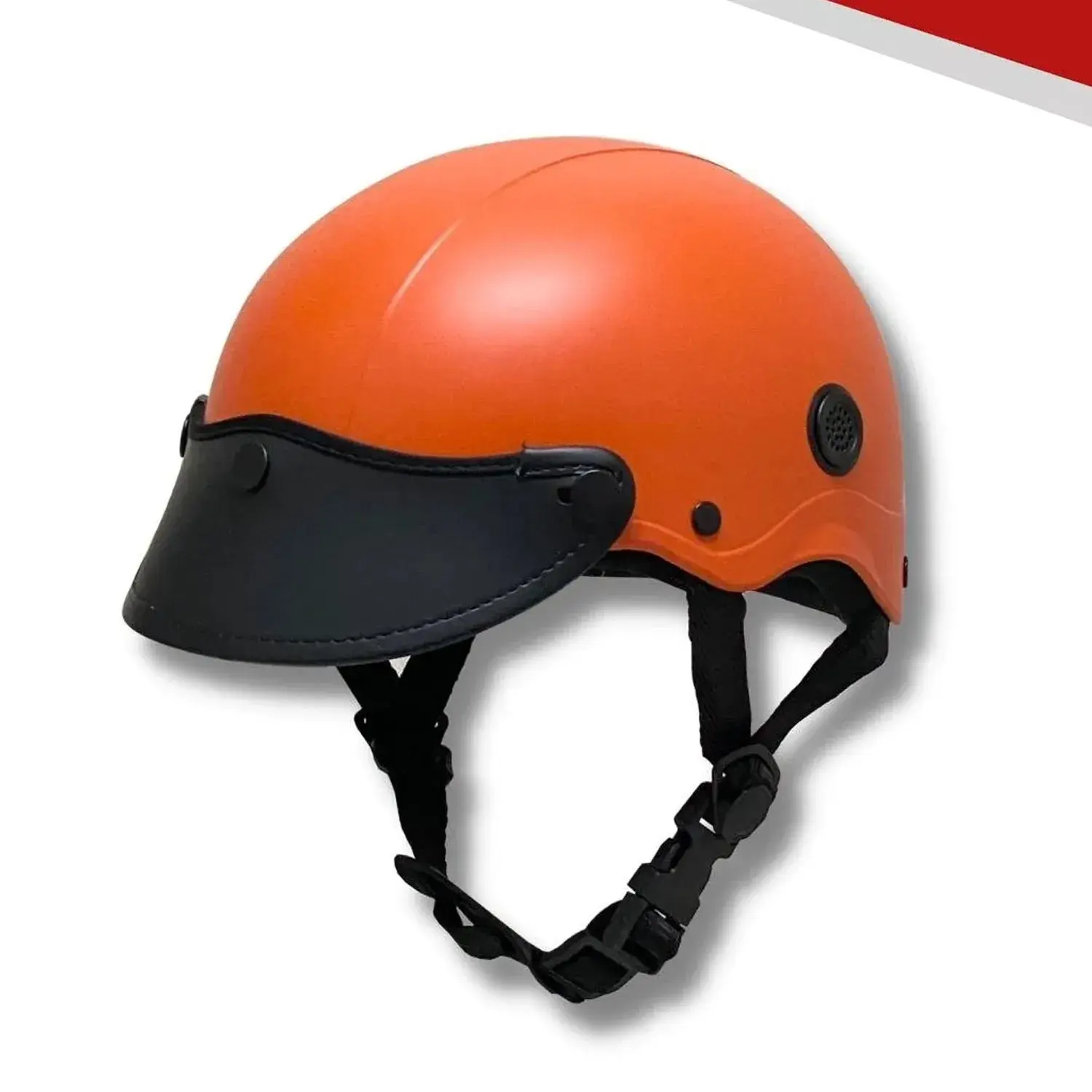 Mũ bảo hiểm nửa đầu Camry có lỗ thông gió, lưỡi trai