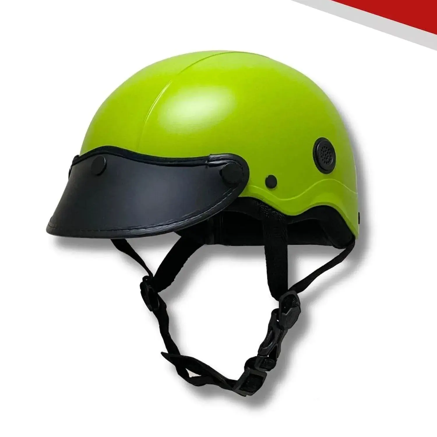 Mũ bảo hiểm nửa đầu Camry có lỗ thông gió, lưỡi trai