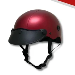 Mũ bảo hiểm nửa đầu Camry có lỗ thông gió, lưỡi trai