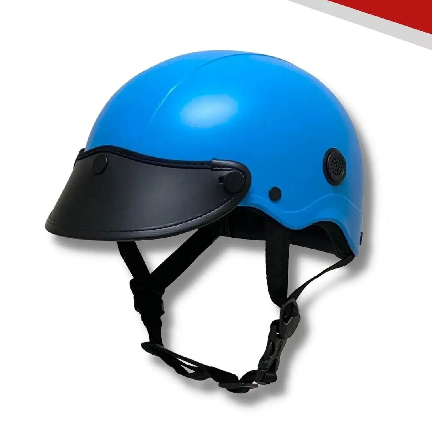 Mũ bảo hiểm nửa đầu Camry có lỗ thông gió, lưỡi trai