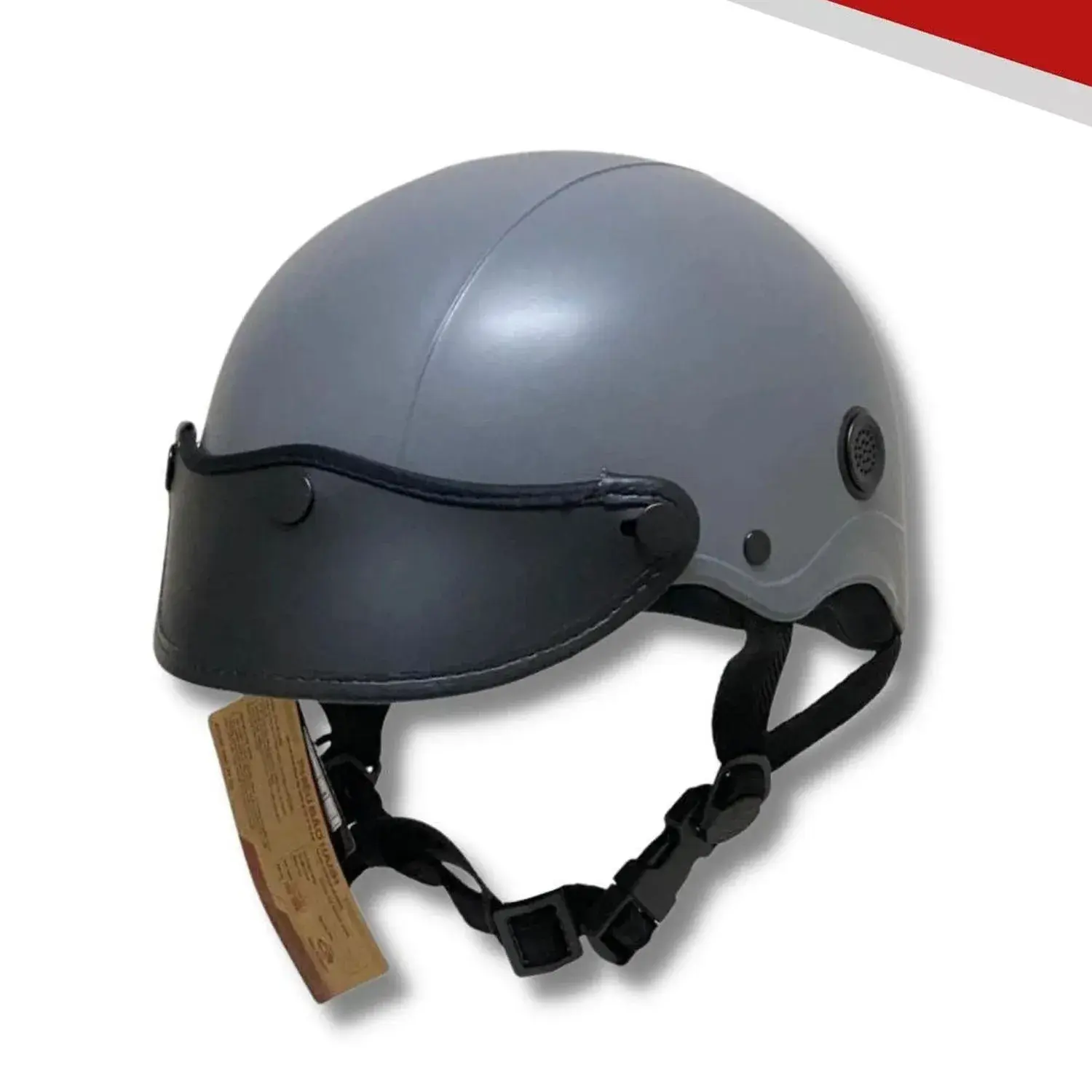 Mũ bảo hiểm nửa đầu Camry có lỗ thông gió, lưỡi trai