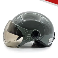 Mũ bảo hiểm nửa đầu có kính SUNDA 136B