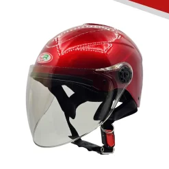 Mũ bảo hiểm nửa đầu có kính dài