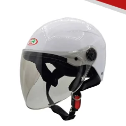 Mũ bảo hiểm nửa đầu có kính dài