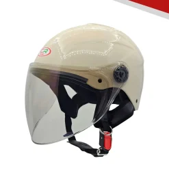 Mũ bảo hiểm nửa đầu có kính dài