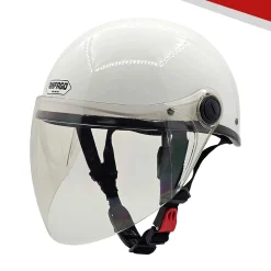 Mũ bảo hiểm 1/2 đầu có kính dài