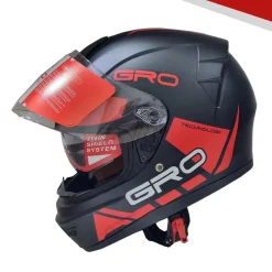 GRO HELMET ST26 chuyên phượt 2 kính