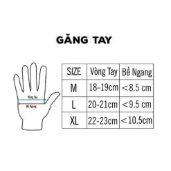 Găng Tay Xe Máy Đi Phượt Cụt Ngón