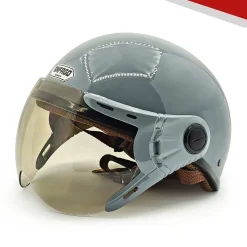 Mũ bảo hiểm 1-2 đầu có kính ANFAGO HELMETS haly
