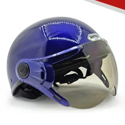 Mũ bảo hiểm 1-2 đầu có kính ANFAGO HELMETS haly