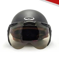 Mũ bảo hiểm 1-2 đầu có kính ANFAGO HELMETS haly