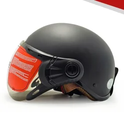 Mũ bảo hiểm 1-2 đầu có kính ANFAGO HELMETS haly