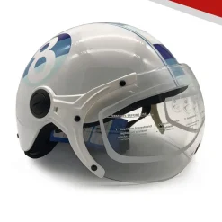 Mũ bảo hiểm 1-2 đầu có kính cao cấp Protec Hiway