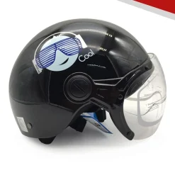 Mũ bảo hiểm 1-2 đầu có kính cao cấp Protec Hiway