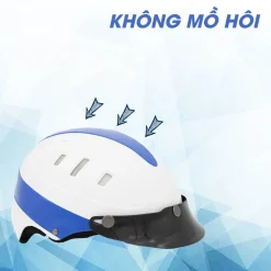 Mũ bảo hiểm nửa đầu Protec Rosa RLW