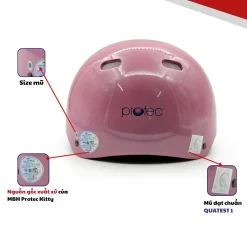 Mũ bảo hiểm nửa đầu cho bé Protec Kitty
