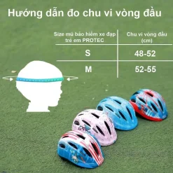 Mũ bảo hiểm xe đạp trẻ em Protec SMILE