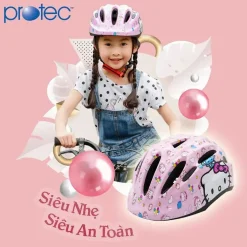 Mũ bảo hiểm xe đạp trẻ em Protec SMILE