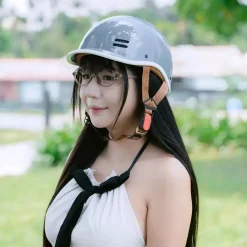 Nón Bảo Hiểm nửa đầu cá heo thời trang CAMRY HELMETS