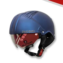 Nón bảo hiểm nửa đầu kính âm SUNDA 135D