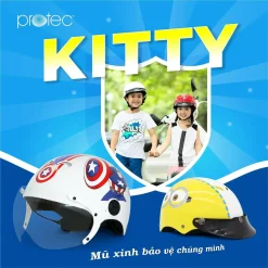 Protec KITTY Họa Tiết Minion không kính