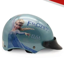 Nón Bảo Hiểm Trẻ Em Nửa Đầu Protec KITTY, Họa Tiết Nữ Hoàng Băng Giá Elsa