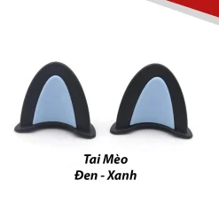 Tai mèo gắn mũ bảo hiểm