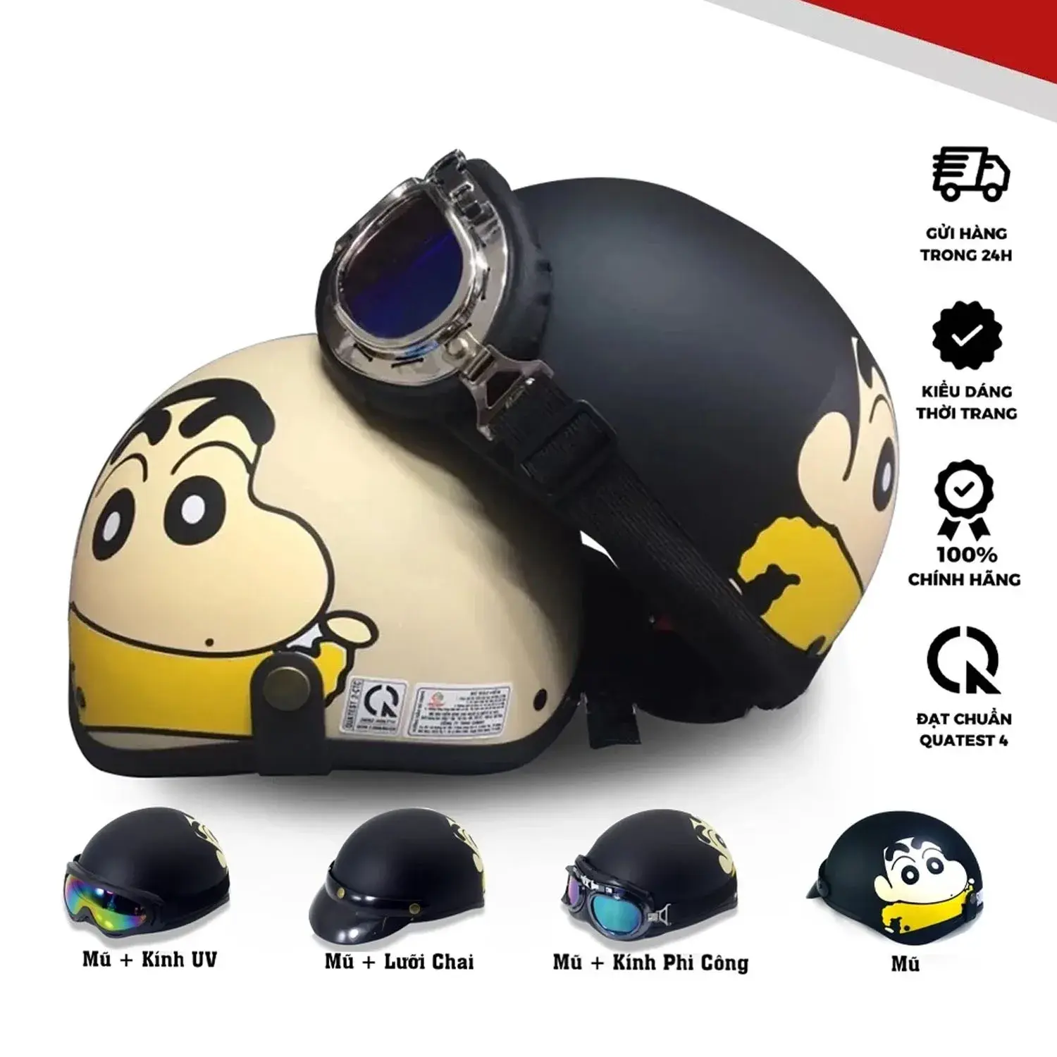 nón 12 Camry họa tiết cute