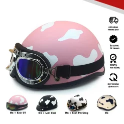 nón 12 Camry họa tiết cute