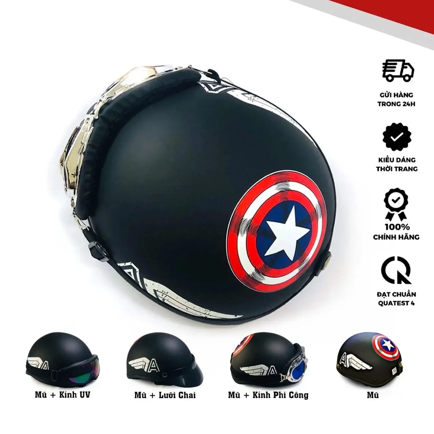 nón 12 Camry họa tiết cute