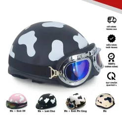 nón 12 Camry họa tiết cute