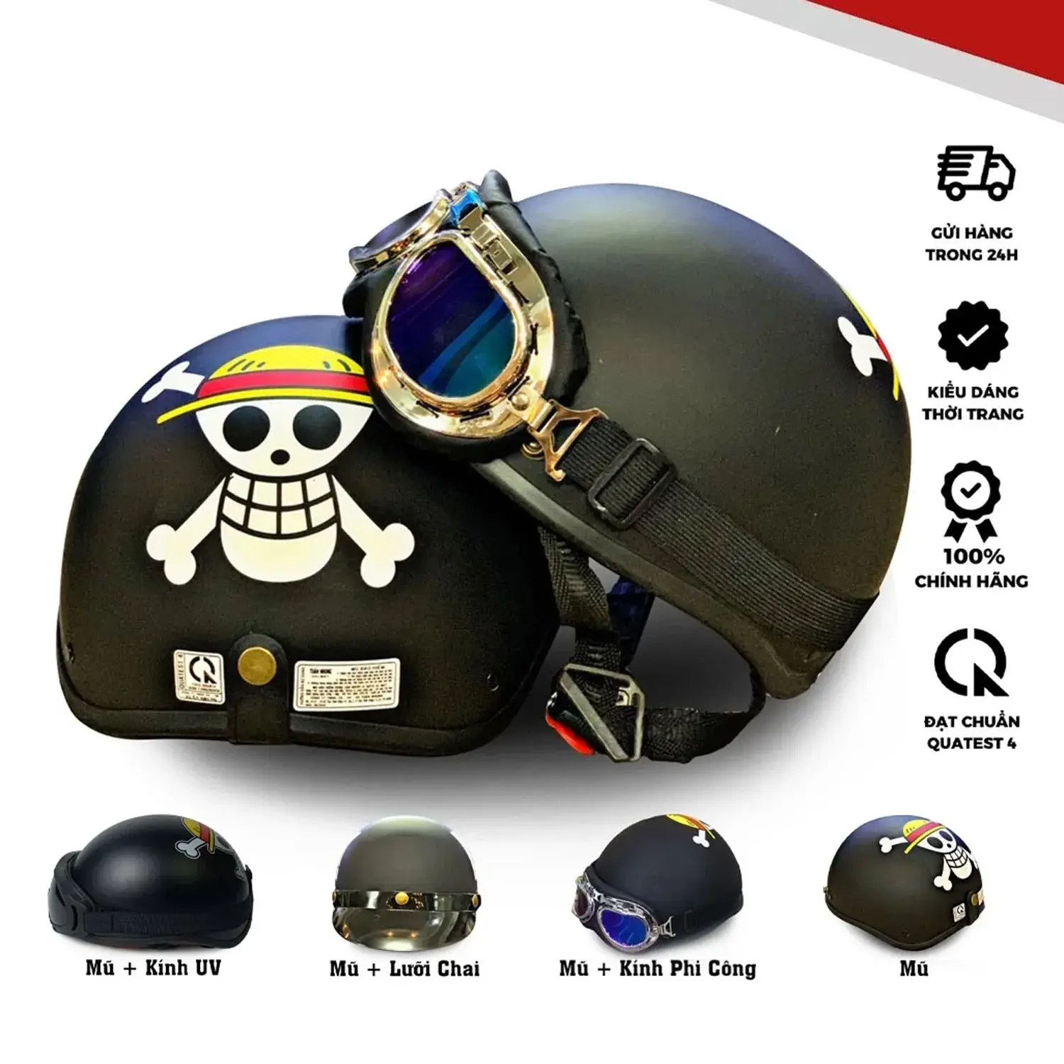 nón 12 Camry họa tiết cute