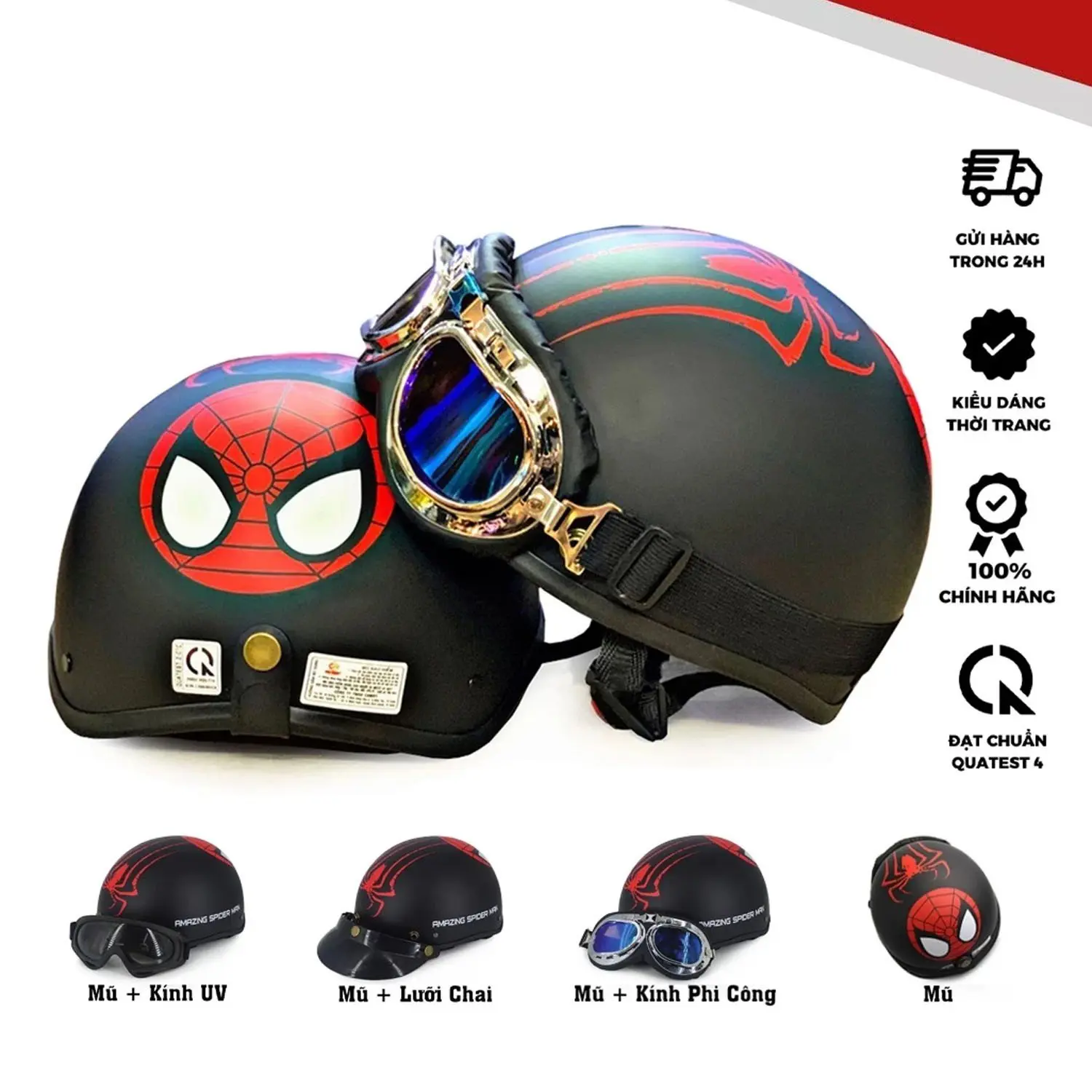 nón 12 Camry họa tiết cute