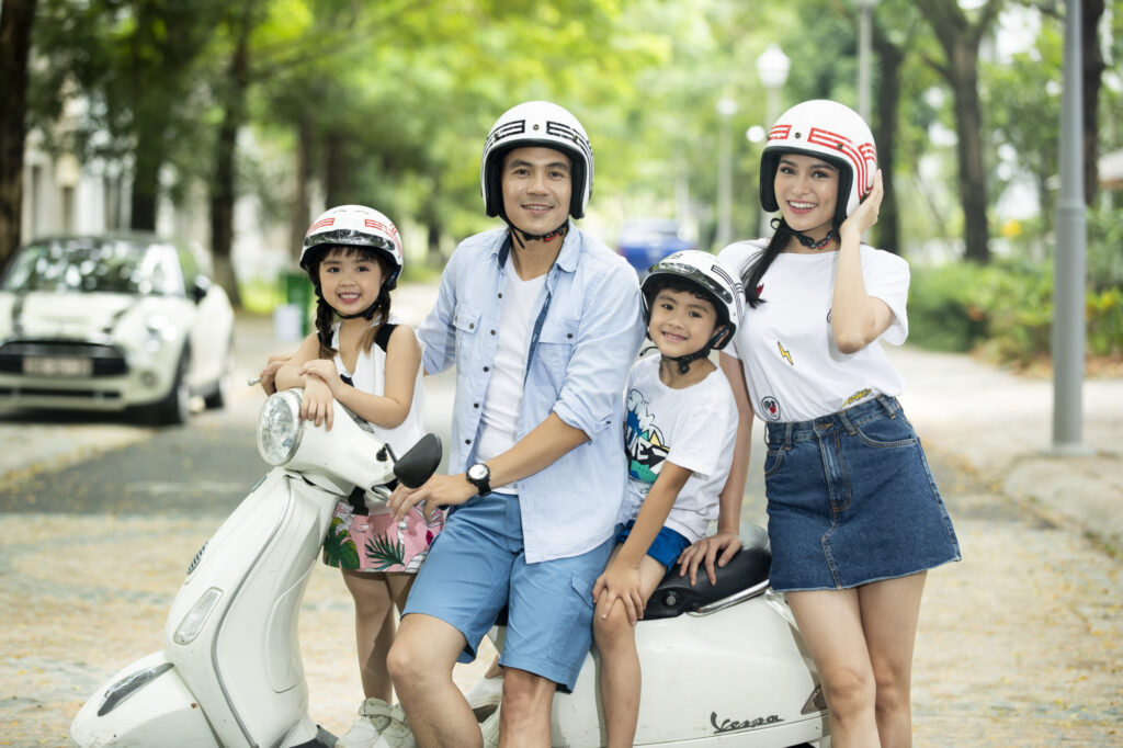 công dụng của nón bảo hiểm khi tham gia giao thông