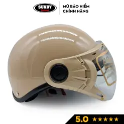 Nón bảo hiểm nửa đầu SUNDY HP01K