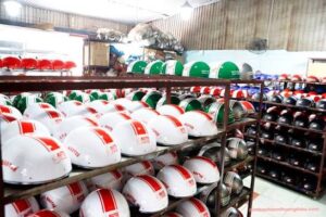 Xưởng sản xuất mũ nón Minh Trí