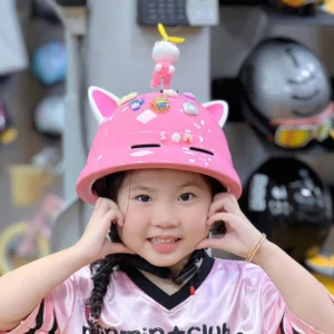 mu bao hiem nua dau cute