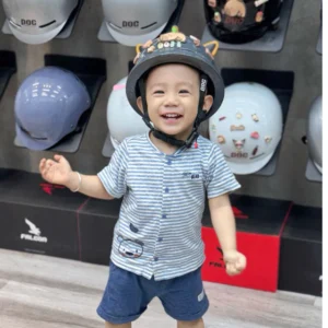 mu bao hiem nua dau cute