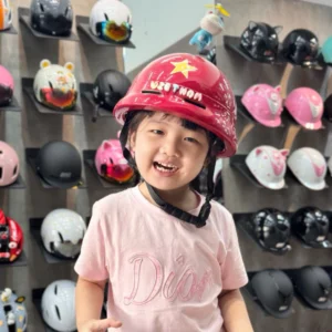 mu bao hiem nua dau cute