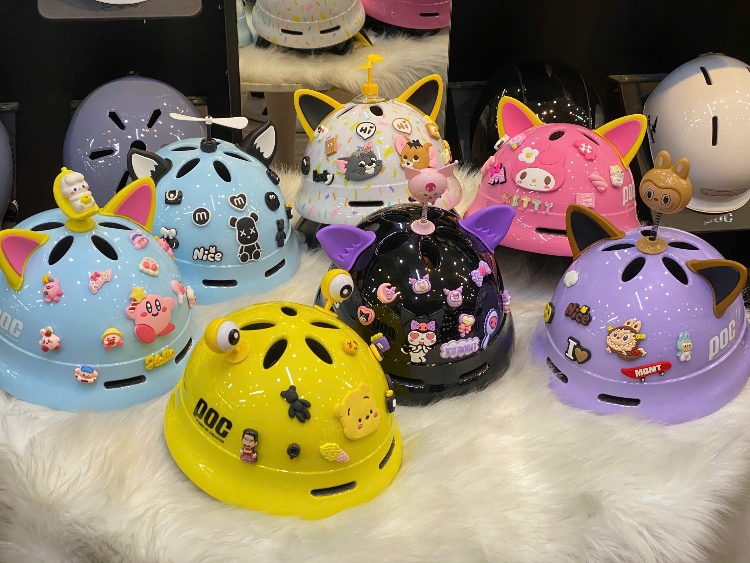 mu bao hiem nua dau cute